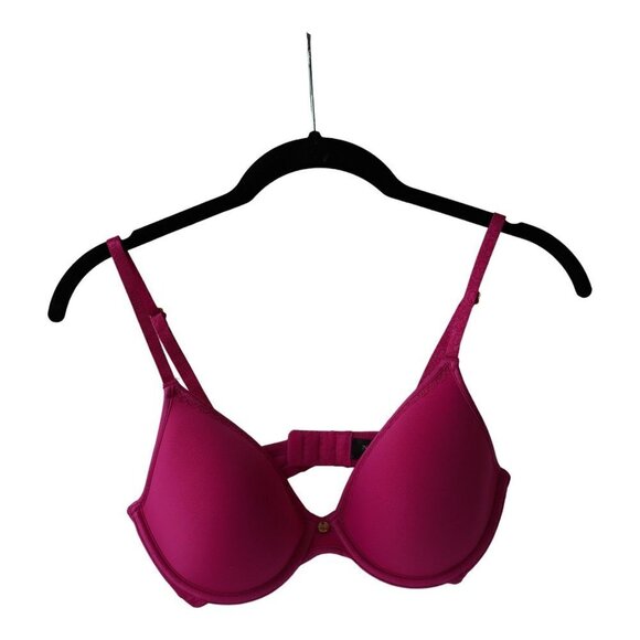 NWOT Natori hot pink underwire t-shirt Sz bra 32D